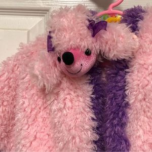 LAST CHANCE! BESTEVER Rare Pink Poodle Capelet with Hood
